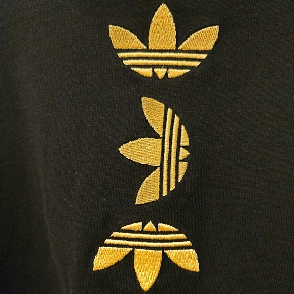 Adidas Black and Gold TShirt - Picture 2 of 4